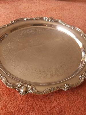 Webster & Wilcox numbered silver plated piece like new