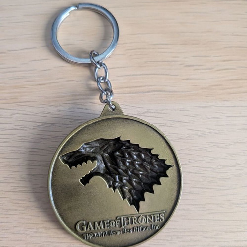Game of Thrones Stark Keychain new