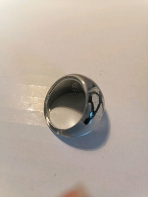 Plexiglass bicolor ring new