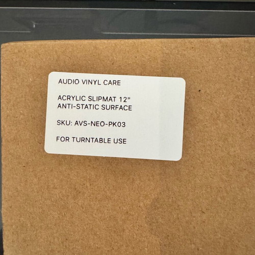 Ακρυλικό slipmat 12” neon pink 3mm σαν καινούργιο για πικάπ