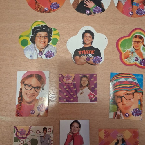 Patty/Patito Feo collectible stickers set of 23, new