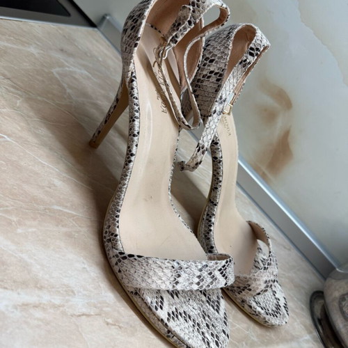 Chic sandals new, size 41, beige brown
