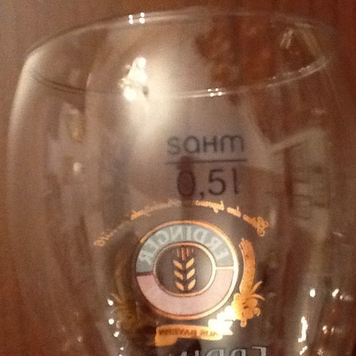 Erdinger Collectible Beer Glass new, height 0.30cm