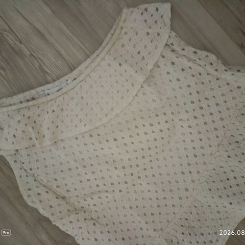 Mango white blouse like new, size M