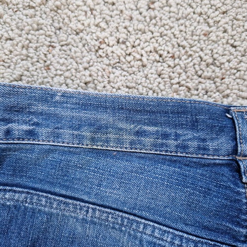 Zara shorts S/36 blue like new with defect