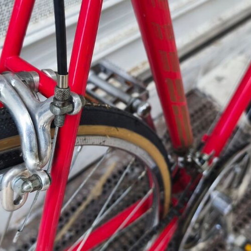 Mirage Sprint vintage road bike used, red, V-Brakes