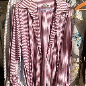 ριγέ πουκάμισο από Βαμβακερό υλικό Lacoste No 44
