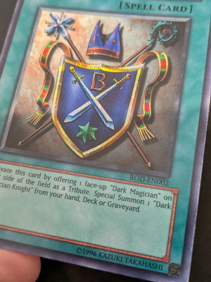 Knight's Title Prismatic Secret Rare Yu-Gi-Oh! card used