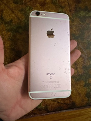 Iphone 6s 16GB used with non-working Touch ID and case