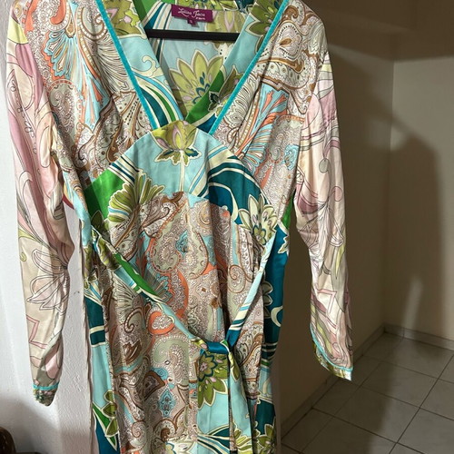 Silk dress Lolita Jaca St. Barth new, size S