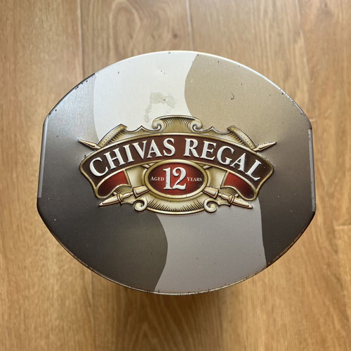 Chivas Regal Metal Box with Lid used