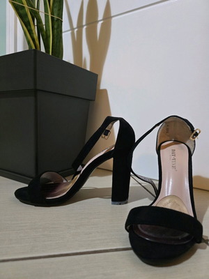 Classic Black Castor Sandals / Platforms
