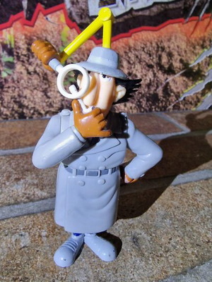 Inspector Gadget vintage figure like new collectible