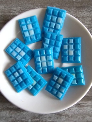 Wax melt με άρωμα πούδρας, πακέτο 5 τεμαχίων