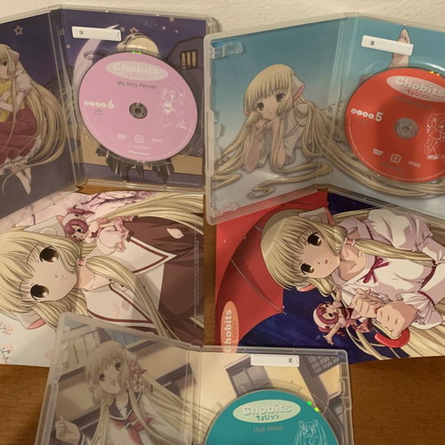 Chobits DVD Collector's Box Set used, complete series by CLAMP