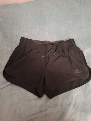 Adidas swim shorts used, black with elastic waistband