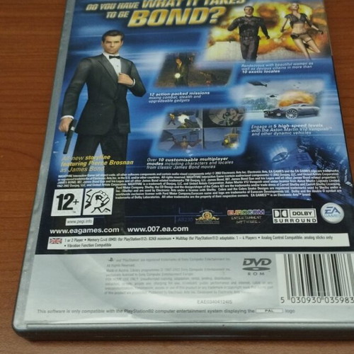 James Bond 007 Nightfire PS2 game