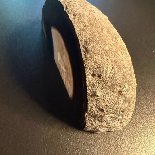 Brazilian agate rock used, length 14 cm