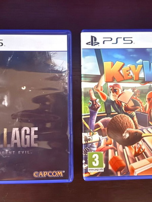 PS5 Παιχνίδια Resident Evil Village και KeyWe σαν καινούργια