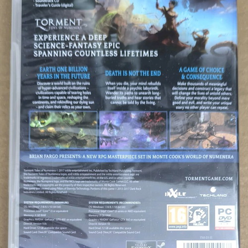 Torment: Tides of Numenera Day One Edition PC like new