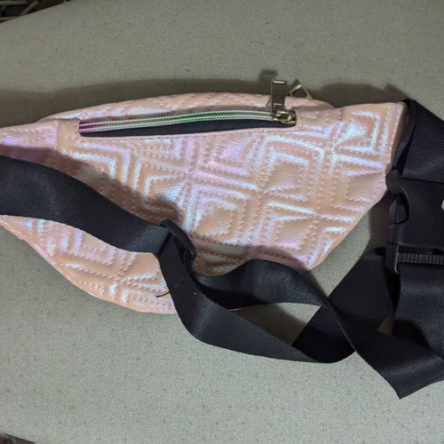 Girls' children's bag like new, pink with two compartments
