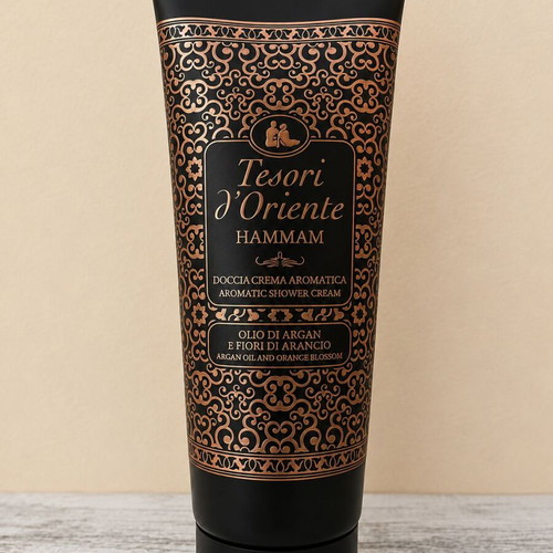 Tesori d’Oriente Hammam Aromatic Shower Cream with Argan Oil and Orange Blossom