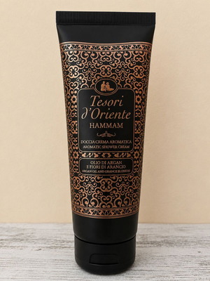 Tesori d’Oriente Hammam Aromatic Shower Cream with Argan Oil and Orange Blossom