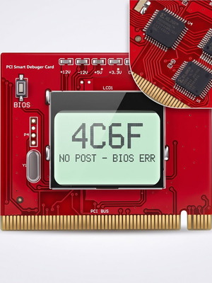 Κάρτα PCI Smart Debugger με LCD POST Analyzer για μητρικές πλακέτες