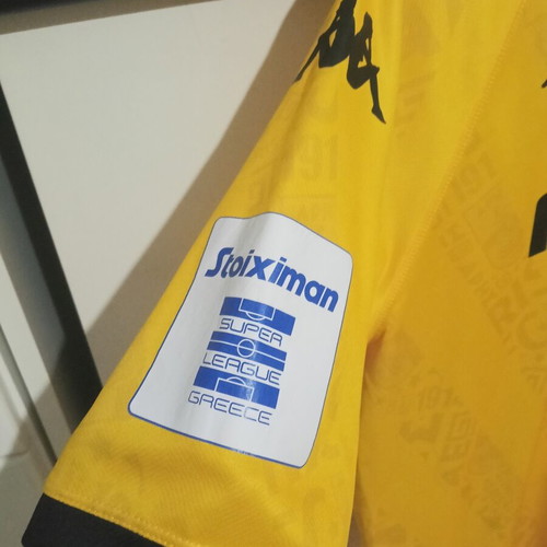 Match Worn Jacub Brabec Aris Thessaloniki football jersey