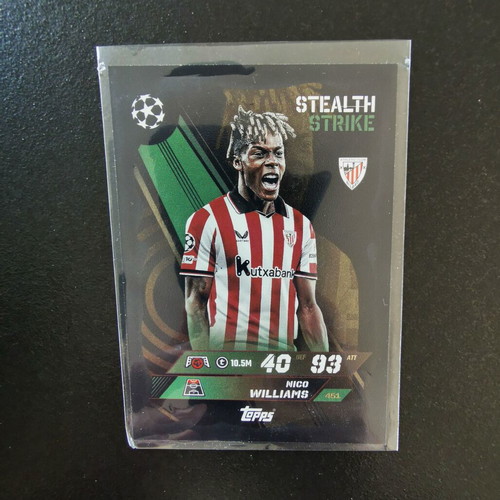 Topps Match Attax 2025/26 collectible lot with Stealth Strike and Black Edge Edition