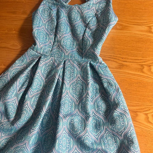 Regalinas dress size S like new, colorful with perfect back
