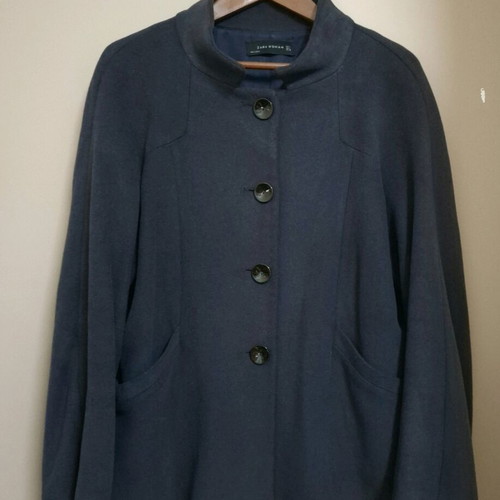 Zara Woman blue jacket size Large like new