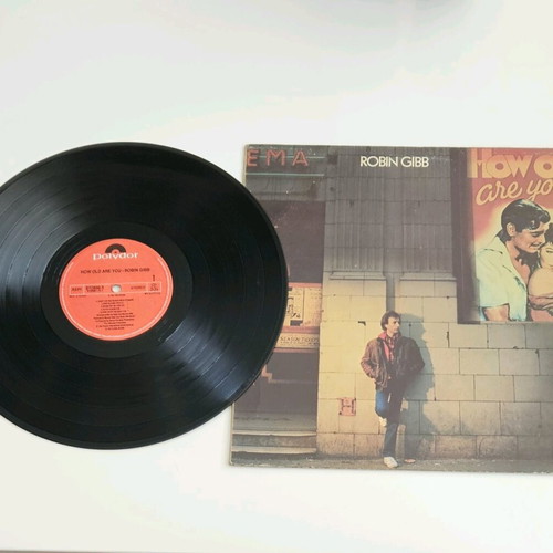 Robin Gibb How Old Are You? vinyl LP album like new