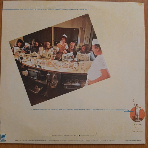 Supertramp Breakfast in America vinyl like new