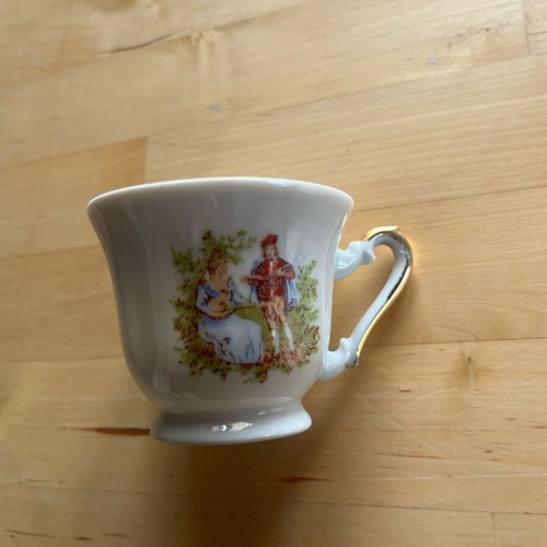 Porcelain cup Zajecar Yugoslavia used