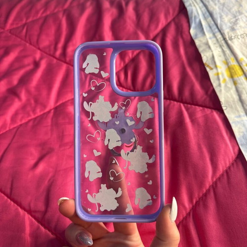 iPhone 14 Pro Max case new with Stitch design and ring holder