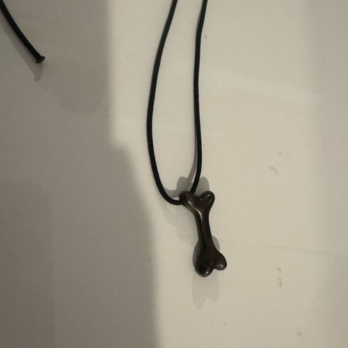 Katerina Ioannidis necklace like new, Greek to the bone, oxidised silver 925 black finish