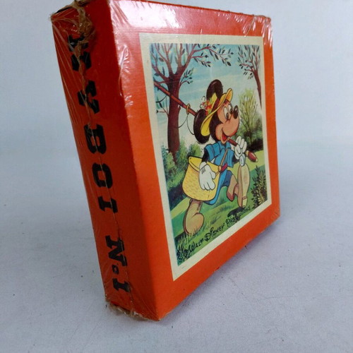 Walt Disney wooden blocks Greek made, new from 1960s