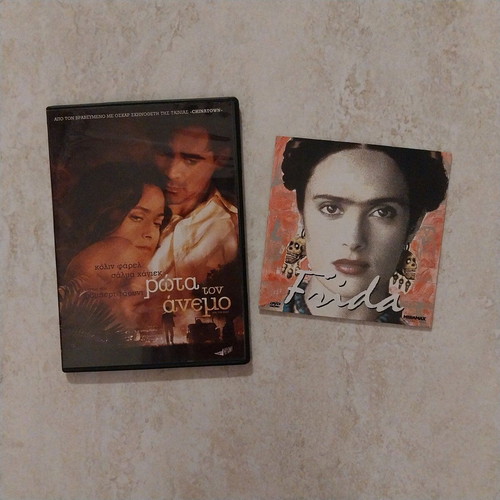 Salma Hayek filmography DVD new with subtitles, 2 movies