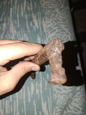 Authentic vintage key from Pelion mansion 1862