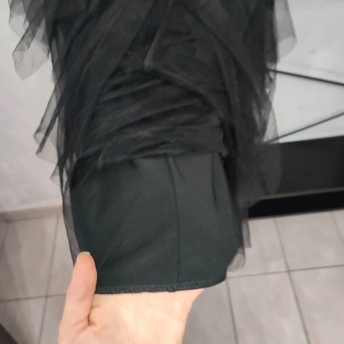 Black tulle midi skirt new with tag, small size