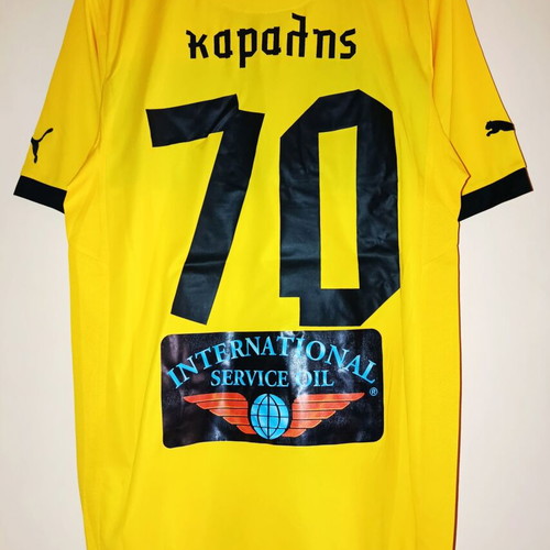AEK Puma 2012-2013 jersey new with player autographs