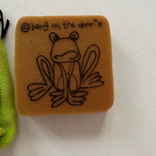 Vintage sponge pouch children's new, unused