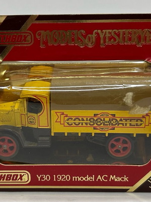 Matchbox 1984 Models of Yesteryear Y-30 1920 Model AC Mack Consolidated like new