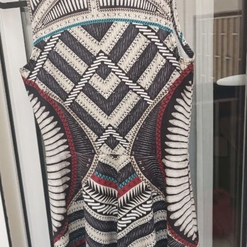 Peace and Chaos mini dress new, multicolor, size S