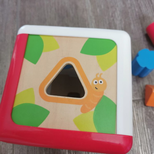 Fine Motor Skills Cube used, with slight wear