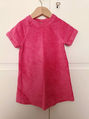 Benetton dress 1-2 years pink corduroy like new