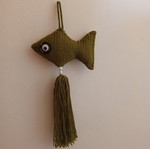 Handmade fish with needles new