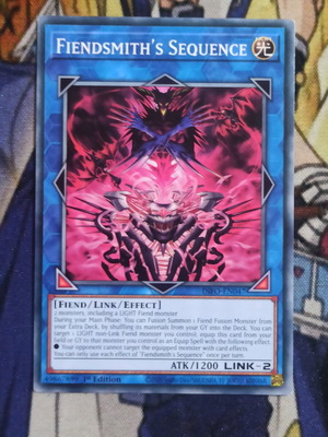 Fiendsmith's Sequence Link Monster κάρτα σαν καινούργιο