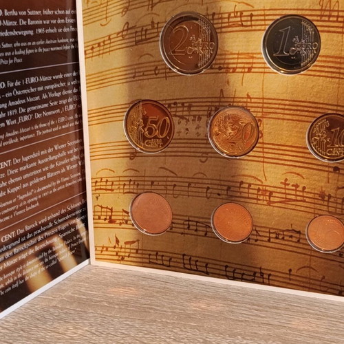 Austrian Euro Coin Set 2003 like new, official blister